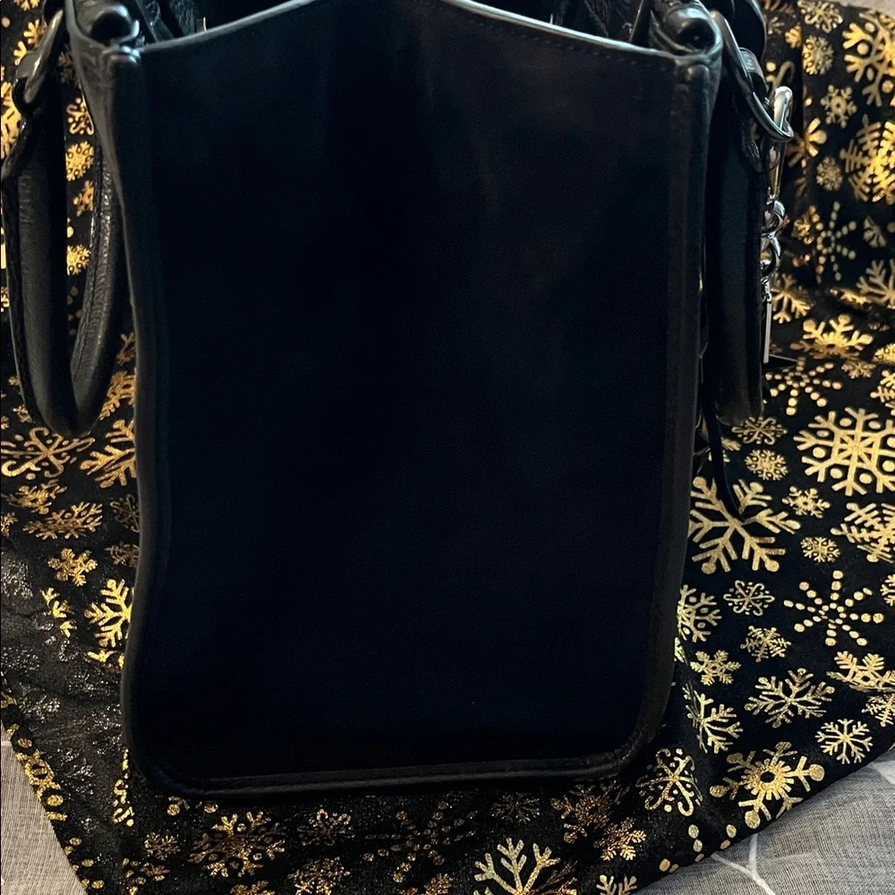 Coach Rare NASA Space black Shoulder Bag with Charms - Picture 6 of 16
